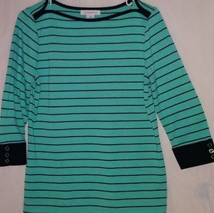 Liz Claiborne 3/4 sleeve top